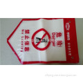 Traffic warning plastic banner